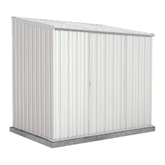 ABSCO SHEDS 23151EZK Manual