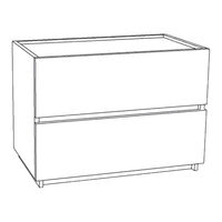 furtble 600-2-GO-DRAWER-FBM Assembly Instructions Manual