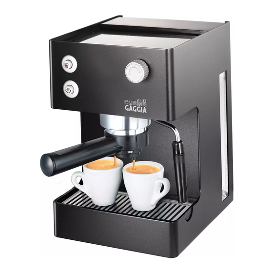 Gaggia Cubika Plus Specifications