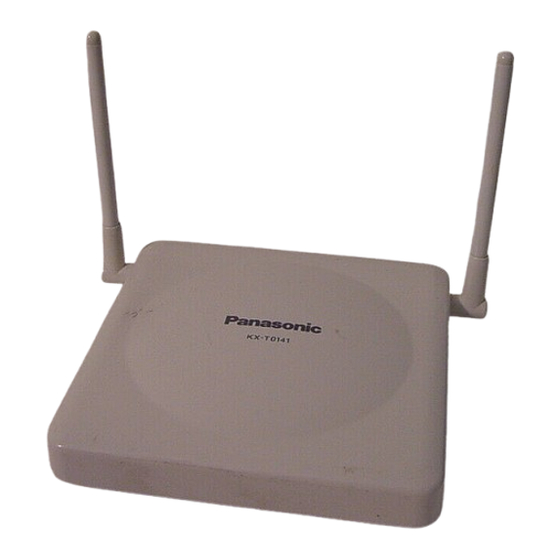 Panasonic KX-T0141 Quick Installation Manual