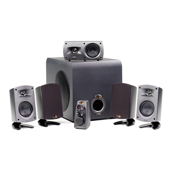 Klipsch ProMediaTM Owner's Manual
