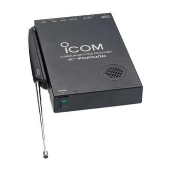 Icom IC-PCR1000 Service Manual
