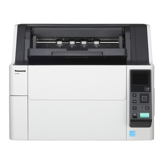 Panasonic KV-S8127 Operating Manual