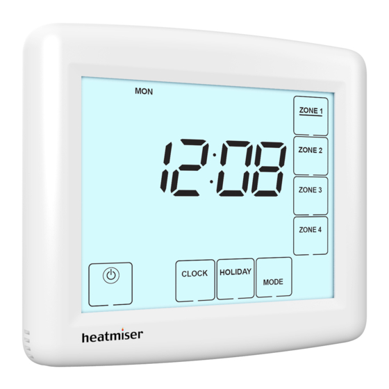 Heatmiser TM4-TS Instruction Manual