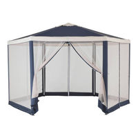Argos 4M Hexagonal Gazebo Assembly Instructions