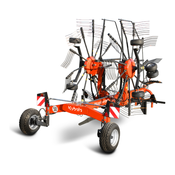 Kubota RA2072 Operator's Manual