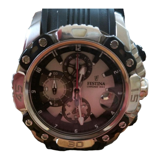Festina IFM6S10 Instruction Manual