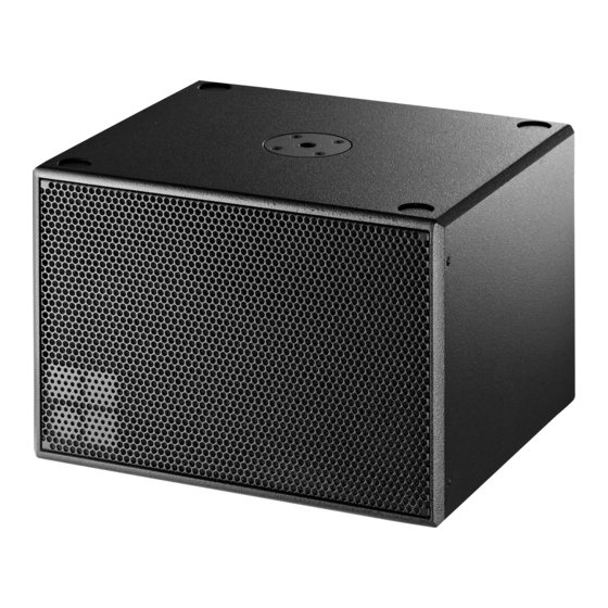 d&b audiotechnik E Series Manuals
