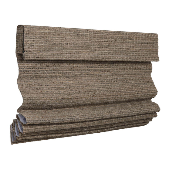 SelectBlinds Fashion Color Power Touch Series Installation & Care Instructions