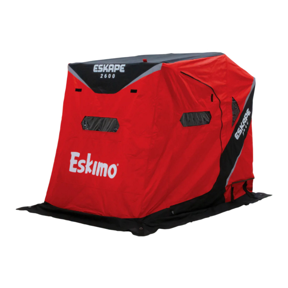 Eskimo Eskape 2600 Operator's Manual