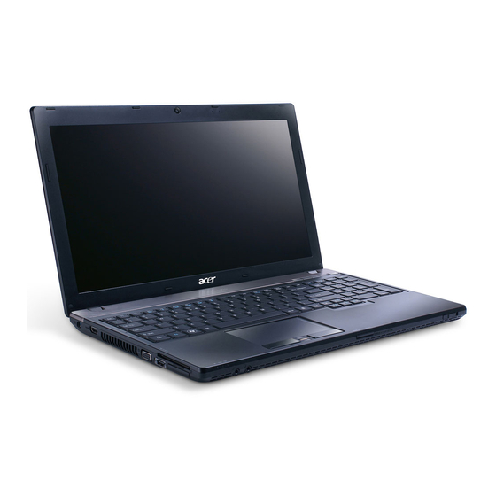 Acer TravelMate 8573TG Service Manual