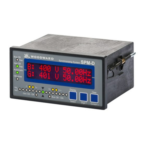 Woodward SPM-D2-10 Manual