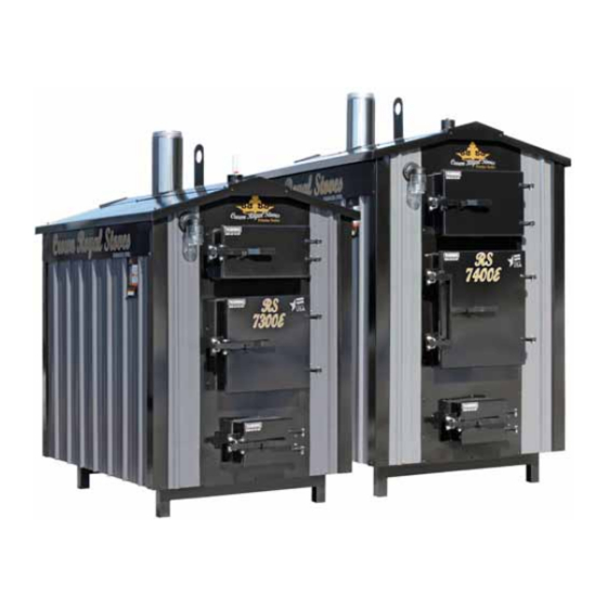 Crown Royal Stoves RS7300E Owner's Manual