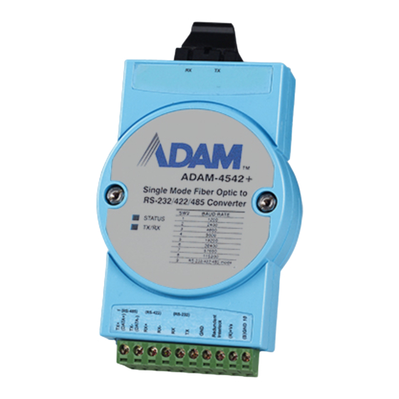 Advantech ADAM-4542+ Startup Manual