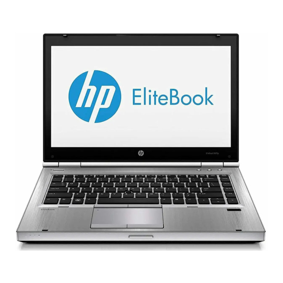 HP EliteBook 8470b Manuals