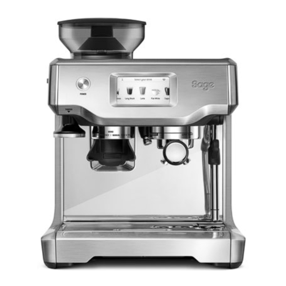 Sage Barista Touch SES880BTR Manuals