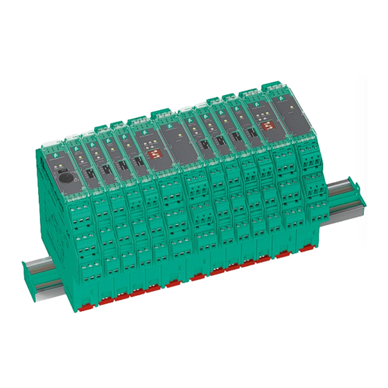 Pepperl+Fuchs KFD0-TR-1 System Manual
