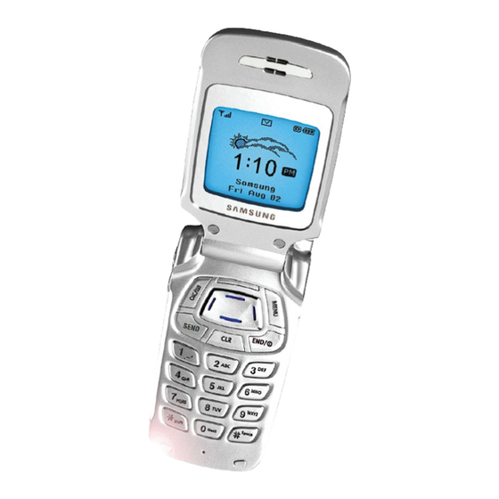 Samsung SPH-A540 Series User Manual