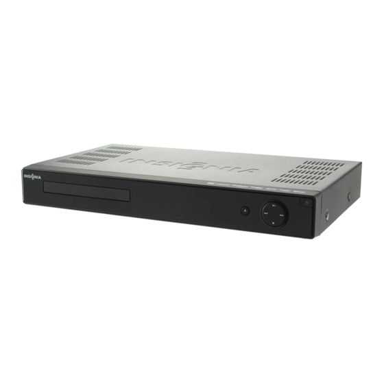 Insignia NS-BDLIVE01 - Blu-Ray Disc Player Guía Del Usuario