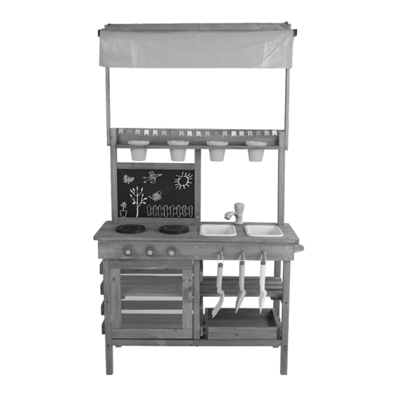 PLAYTIVE MUD KITCHEN Assembly Instructions Manual