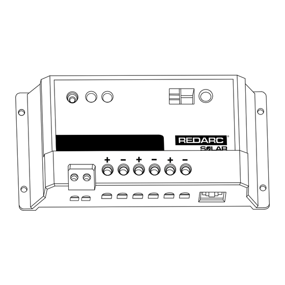 Redarc SOLAR SRP0120 Quick Start Manual