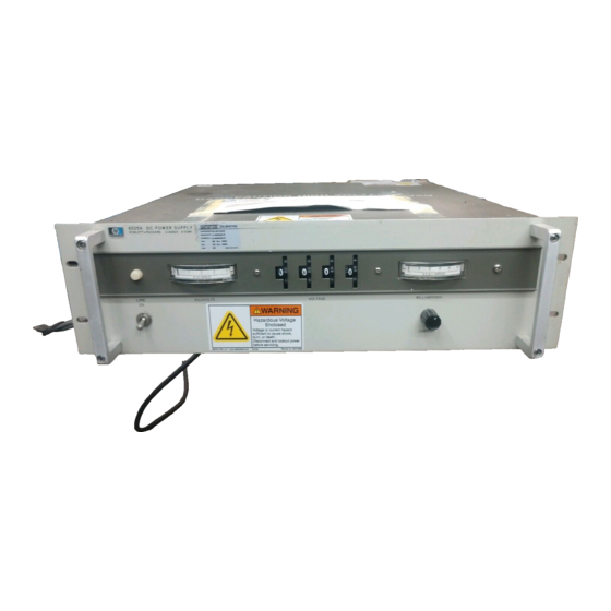 HP 6525A Operating And Service Manual