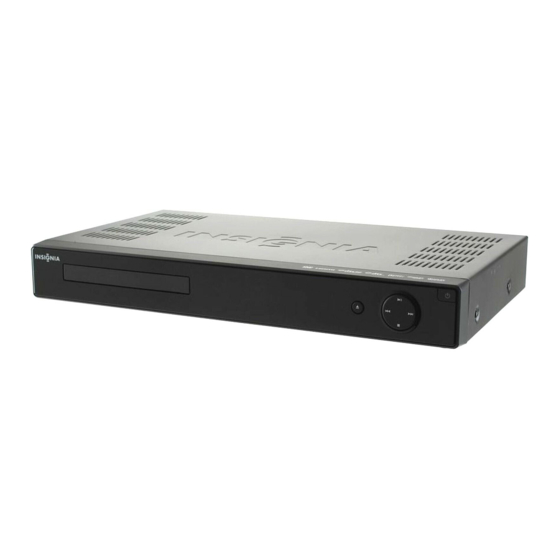 Insignia NS-BDLIVE01 - Blu-Ray Disc Player Manual De L'utilisateur