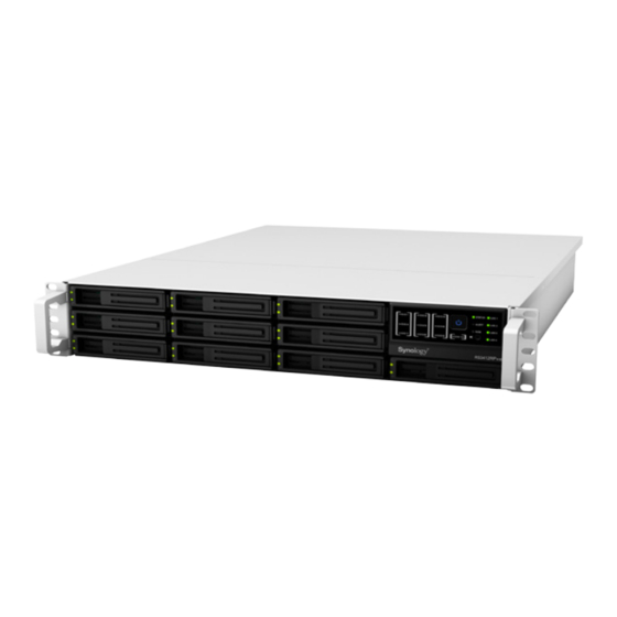 Synology RackStation RS3412xs Specifications