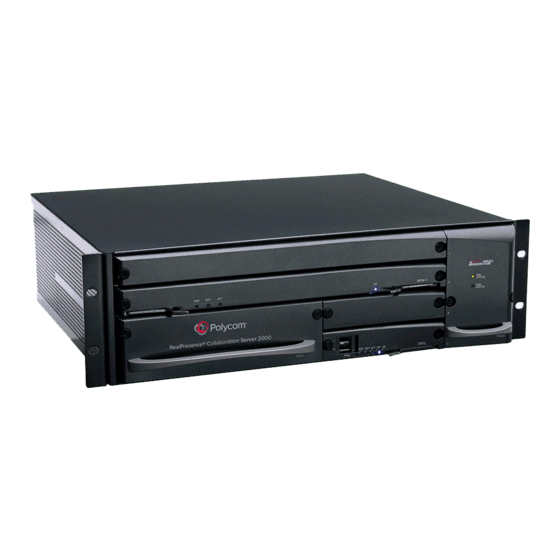 Polycom RMX 2000 Administrator's Manual