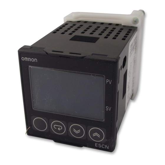 Omron E5CN Manual
