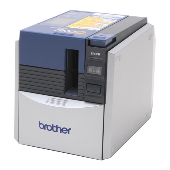 Brother PT-9500PC Service Manual