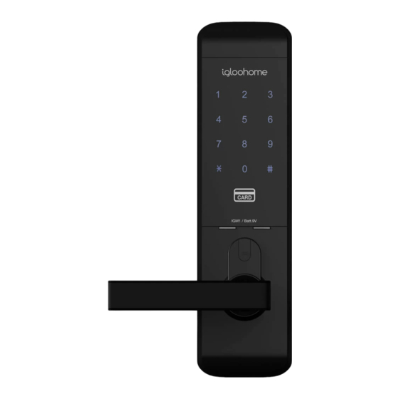 Igloohome Smart Mortise Manuals