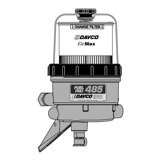 Davco FUEL PRO 485 Technical Manual
