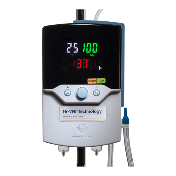 Vapotherm Precision Flow Hi-VNI Instructions For Use Manual
