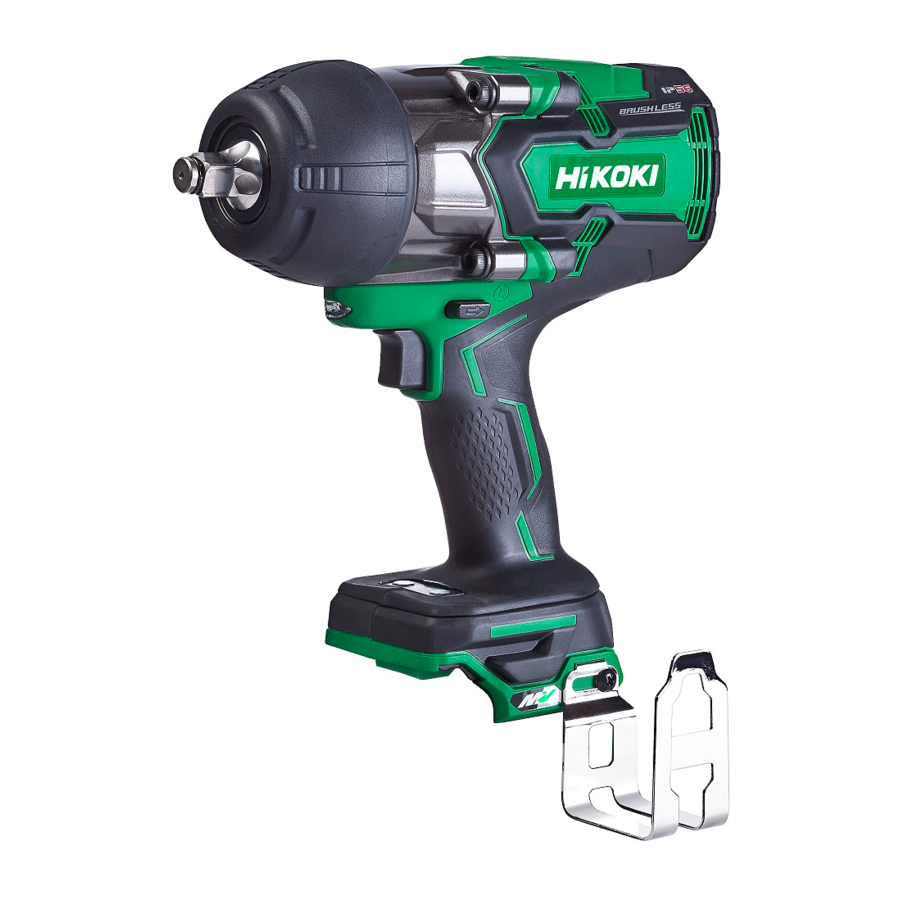HIKOKI WR36DE Handling Instructions Manual