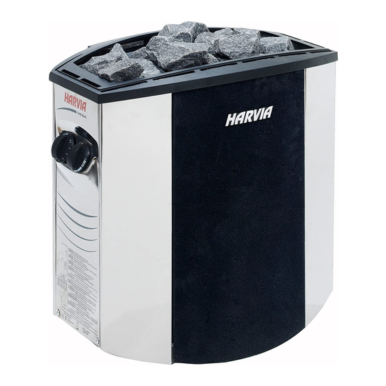 Harvia BX90 Instructions For Installation And Use Manual