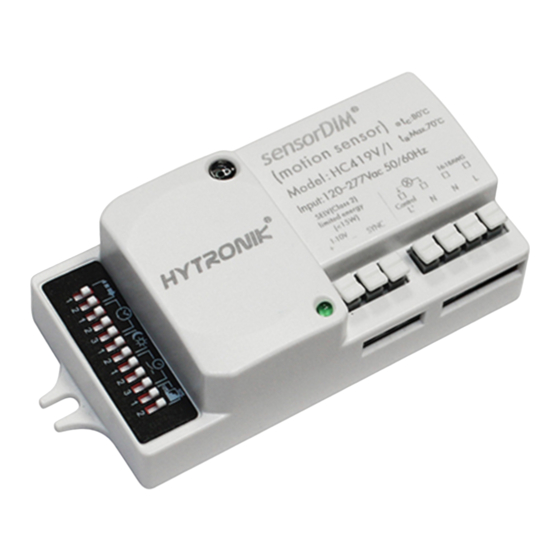 Hytronik HC419V User Manual