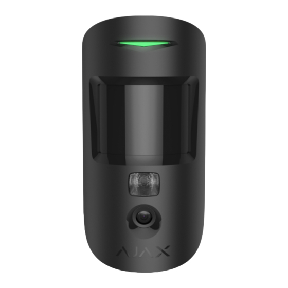 AJAX MotionCam PhOD Jeweller User Manual