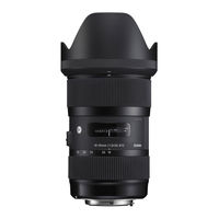 Sigma 18-35mm F1.8 DC HSM User Manual