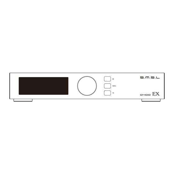 S.M.S.L D400EX User Manual