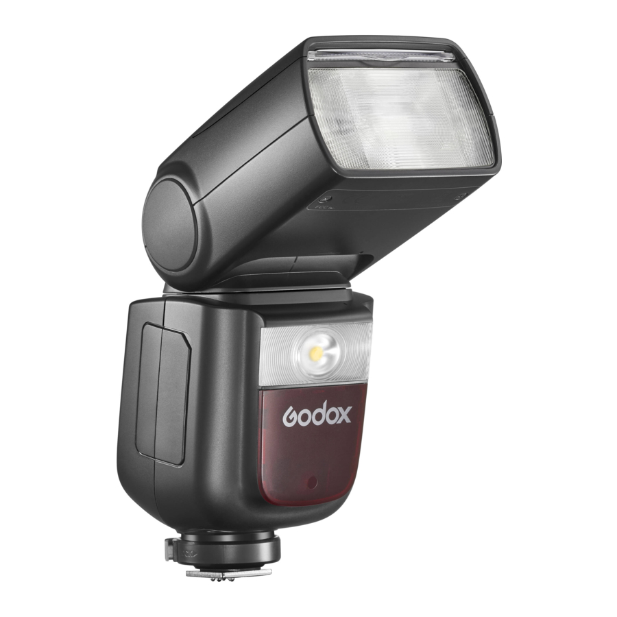 Godox V860IIIF camera flash applies to FUJIFILM Manual
