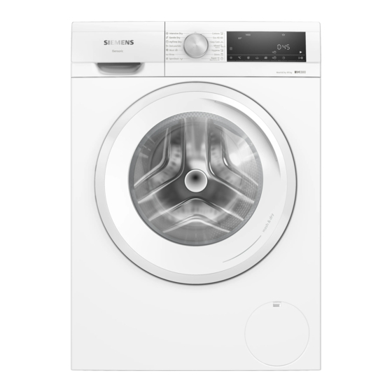 Siemens WN34A1V0EU User Manual And Installation Instructions