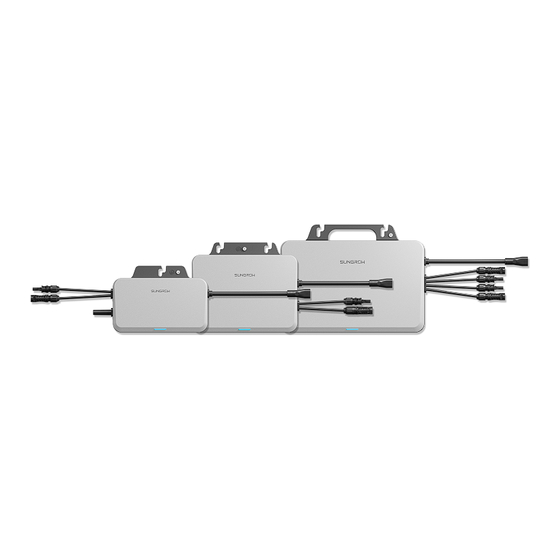 Sungrow S450S Quick Installation Manual