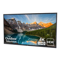 SunBriteTV SB-V-55-4KHDR-BL Operator's Manual