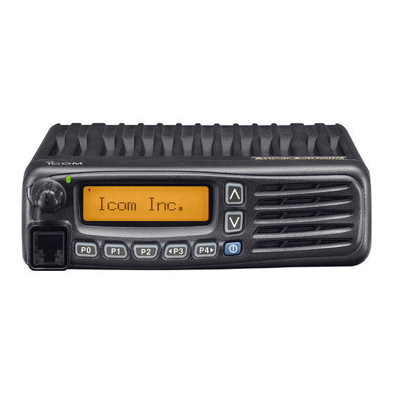 Icom iF5061D Instruction Manual