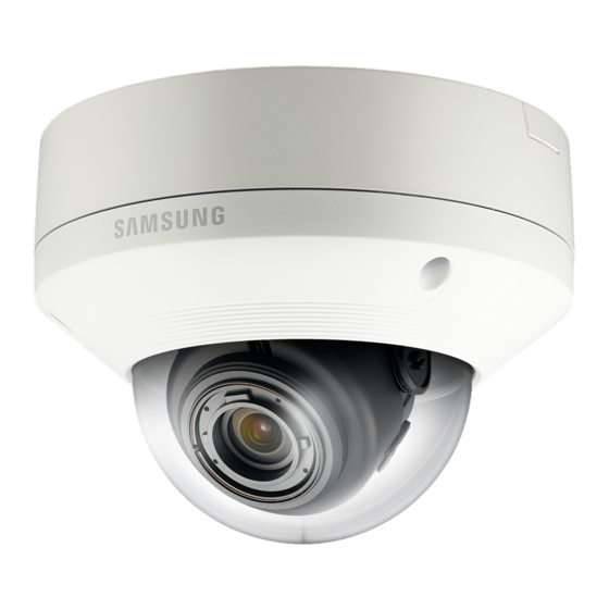 Samsung SNB-8000 Box Network Camera Manuals