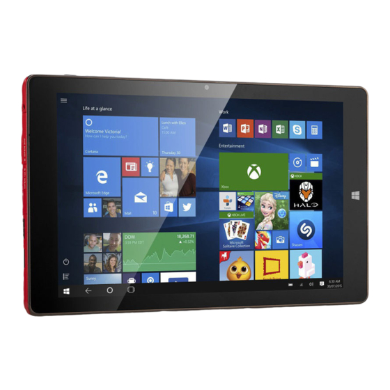 Prestigio PMP1012TE3GRD Quick Start Manual