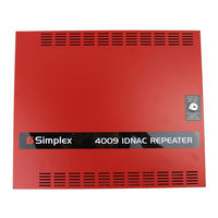 Simplex 4009-9601 Installation Instructions Manual