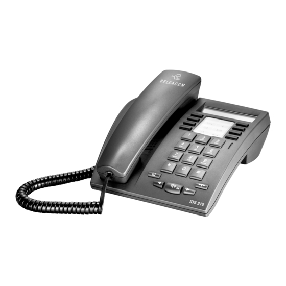 BELGACOM IDS Series Manual