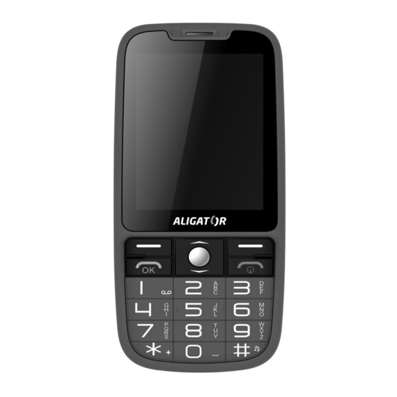 ALIGATOR A890 Quick Manual